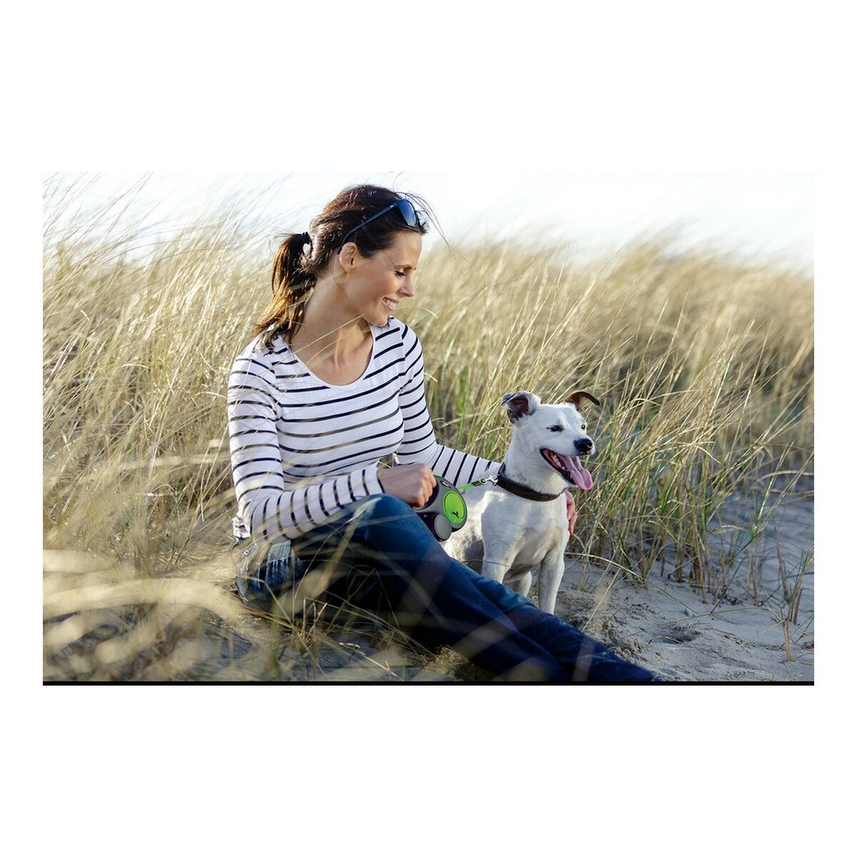 Hundeleine Flexi New Blau S (5 m)