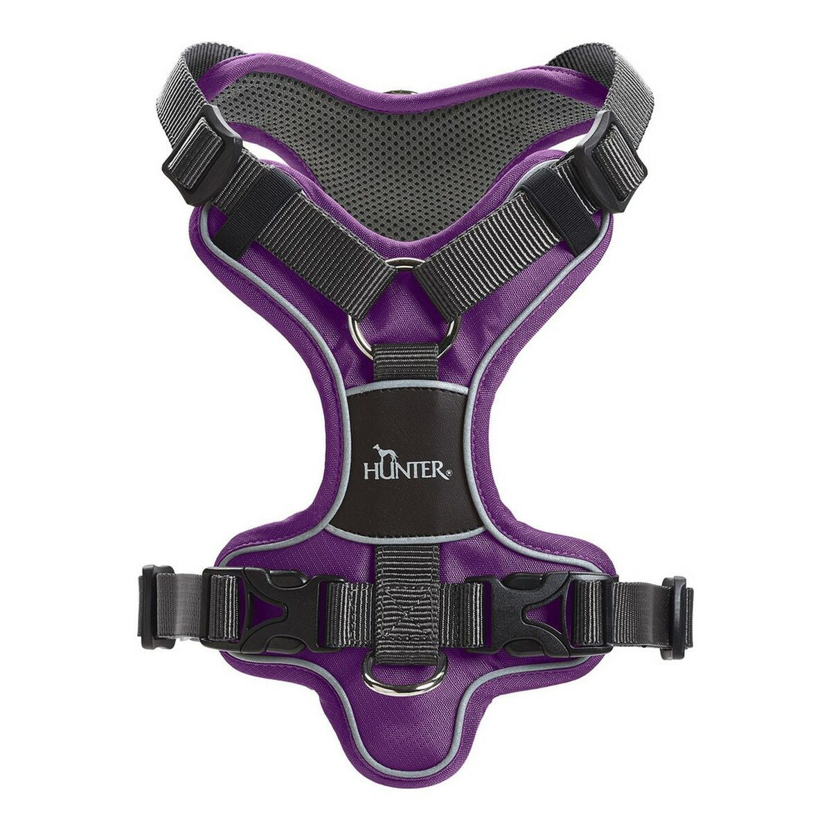 Hundegeschirr Hunter Divo Lila L 72-100 cm