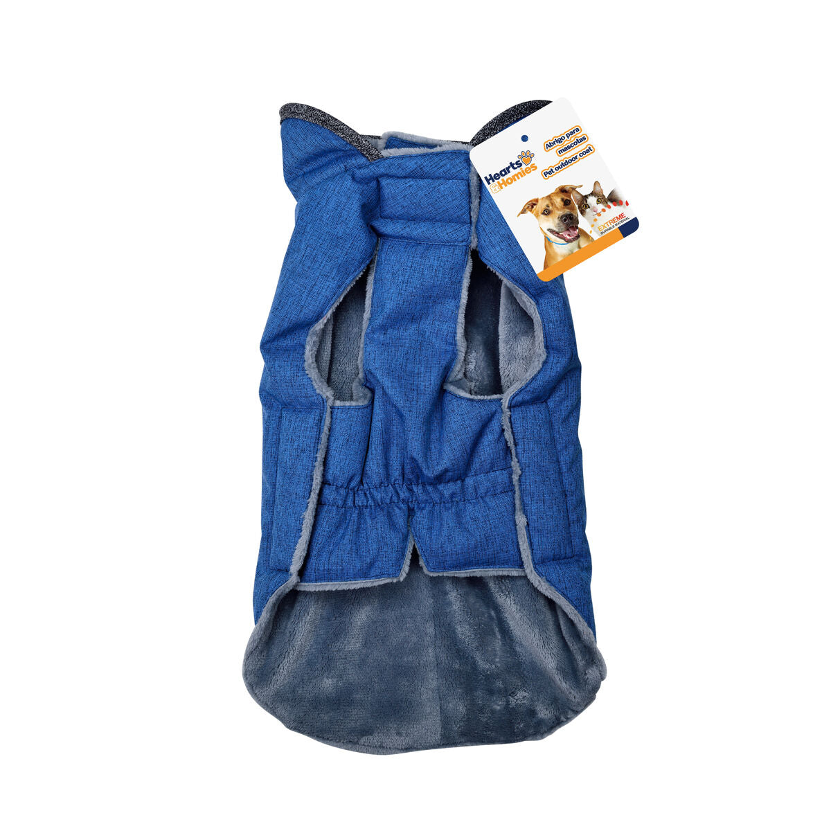 Hundemäntelchen Hearts & Homies BESTIE PETS S Blau 25 cm