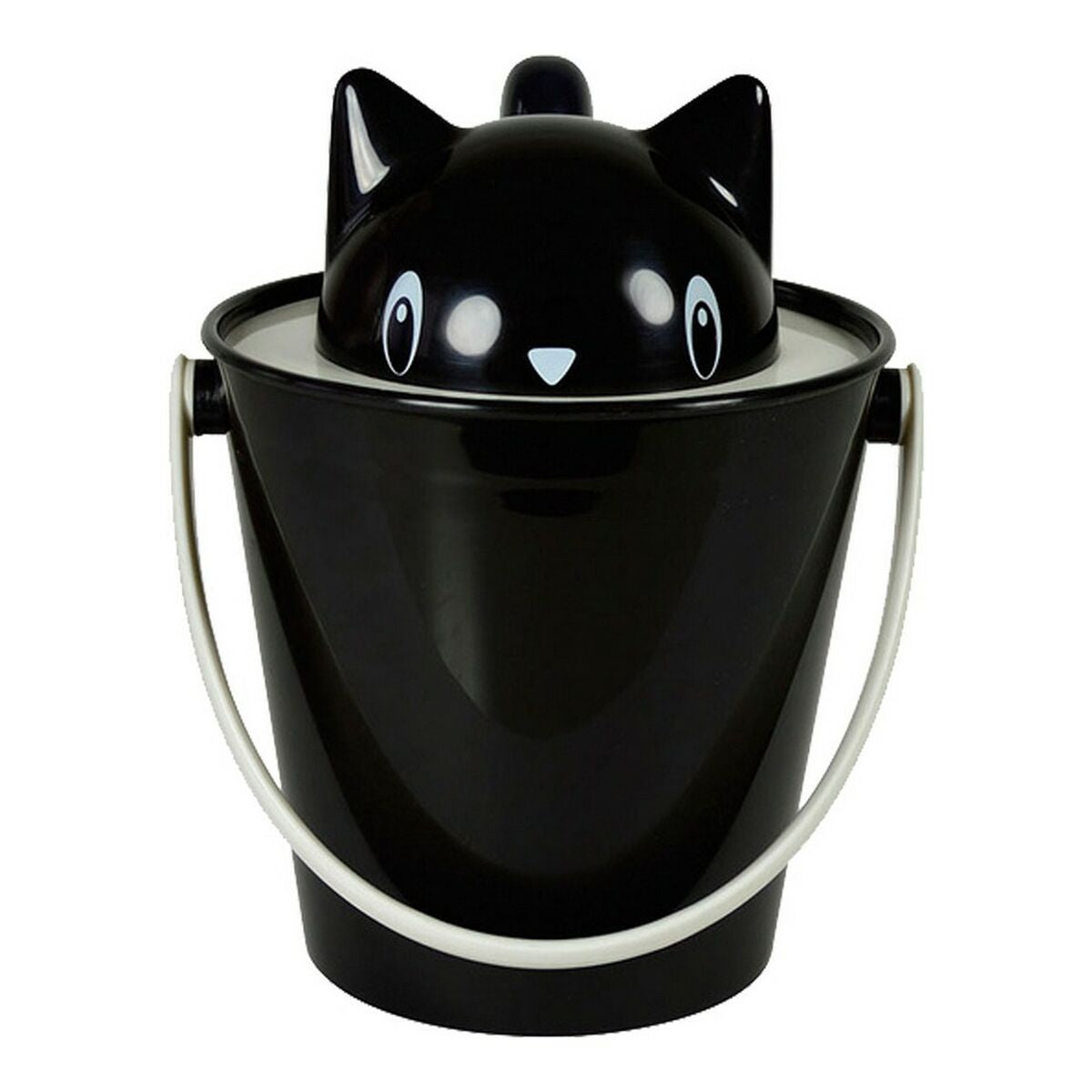 Container-Eimer United Pets Katze 20 cm Schwarz