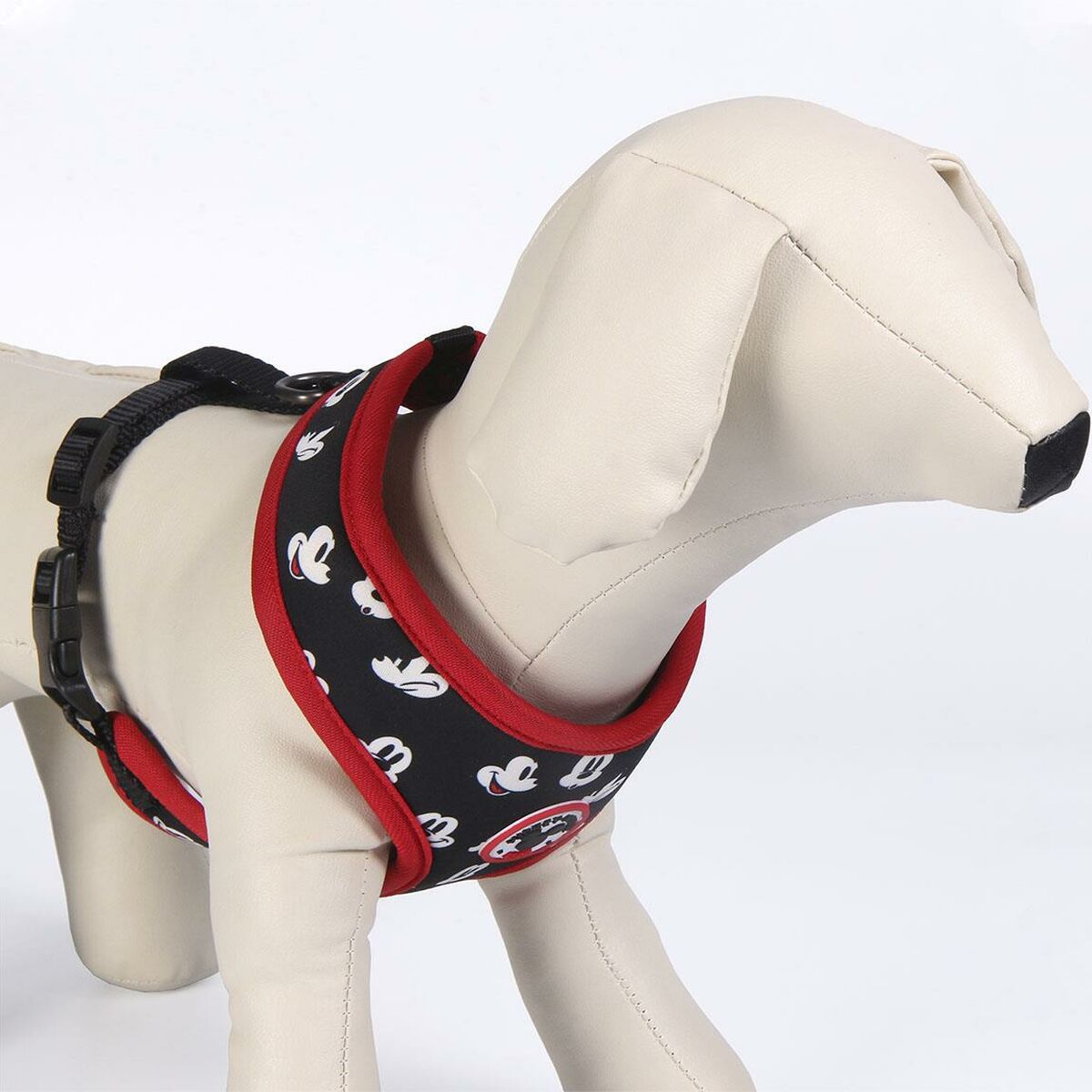 Hundegeschirr Mickey Mouse Schwarz