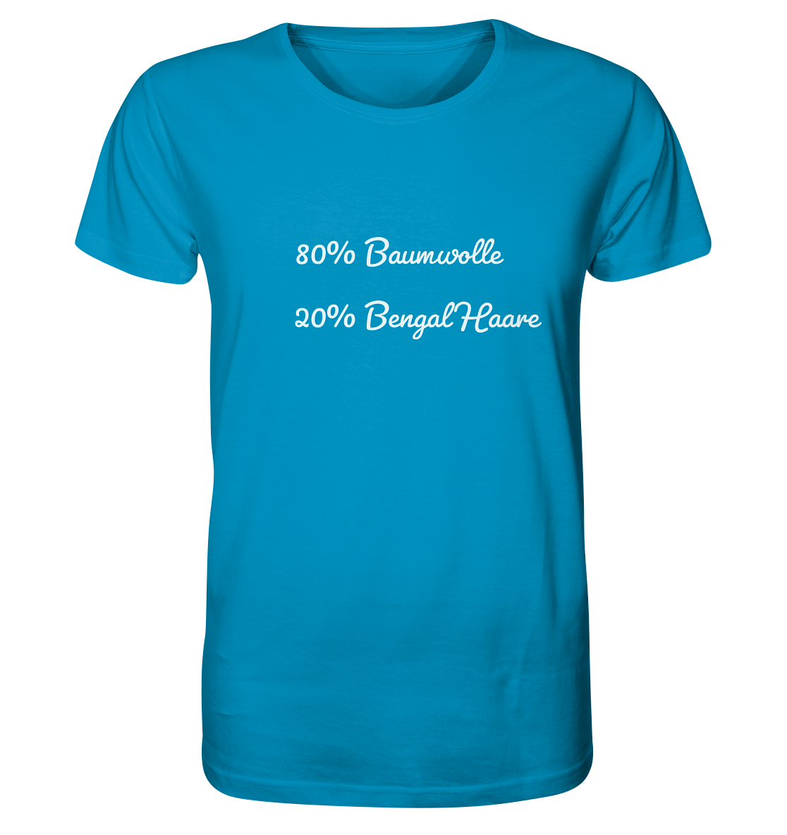 80% Baumwolle 20% Bengal Haare - Organic Shirt
