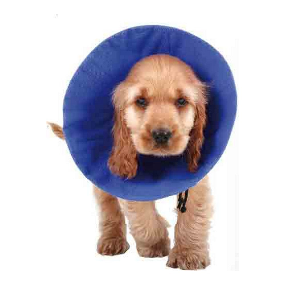 Hunde-Halskrause KVP EZ Soft Blau (35-60 cm)