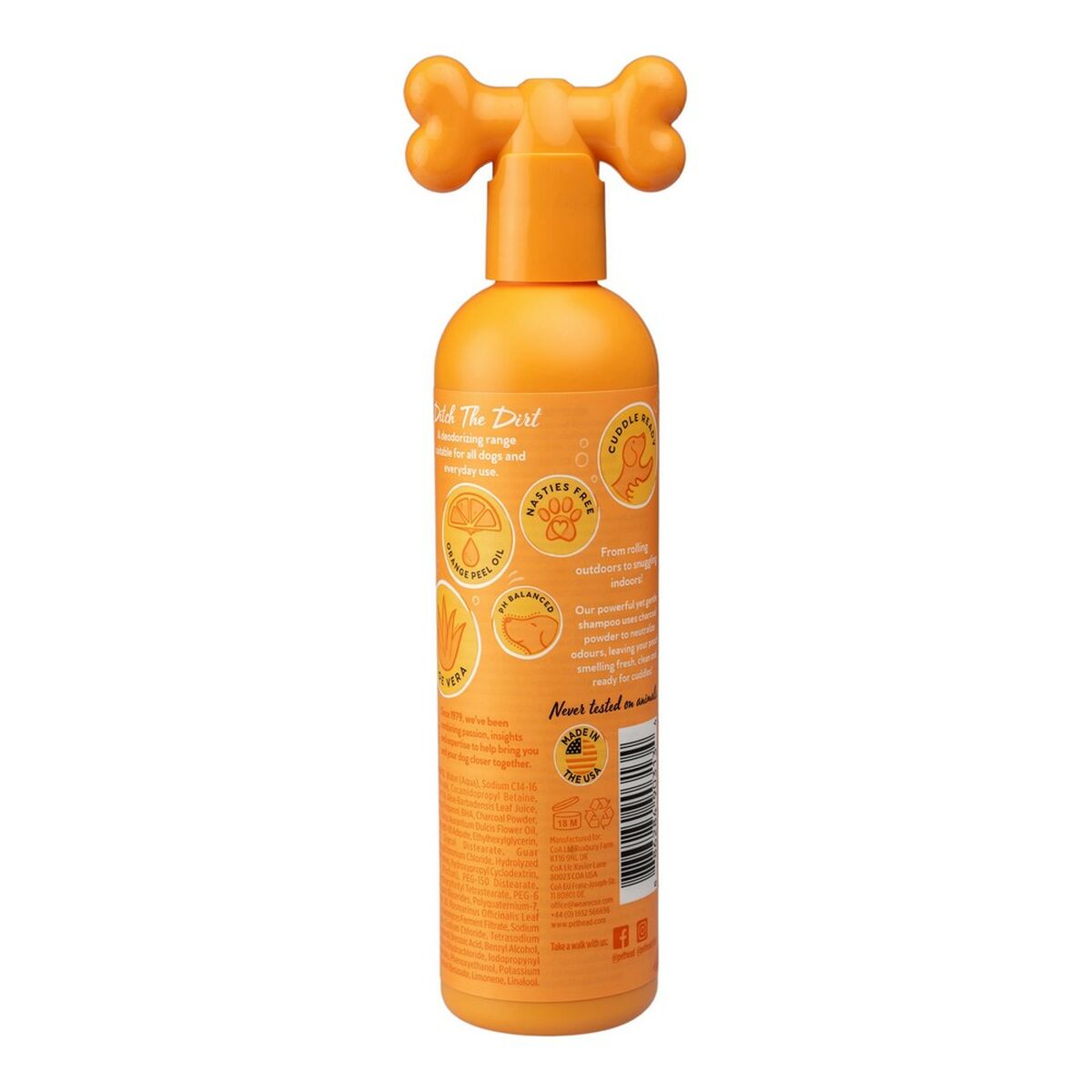 Shampoo Pet Head Ditch the Dirt Orange