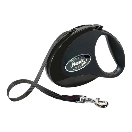 Hundeleine Flexi STYLE 5 m Schwarz M
