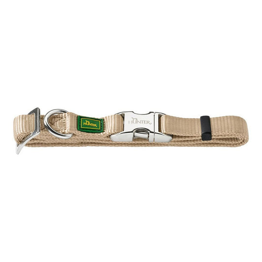 Hundehalsband Hunter Alu-Strong Beige S (30-45 cm)