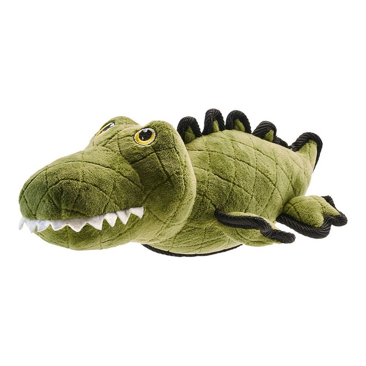 Hundespielzeug Hunter Tough Krokodil 38 cm grün