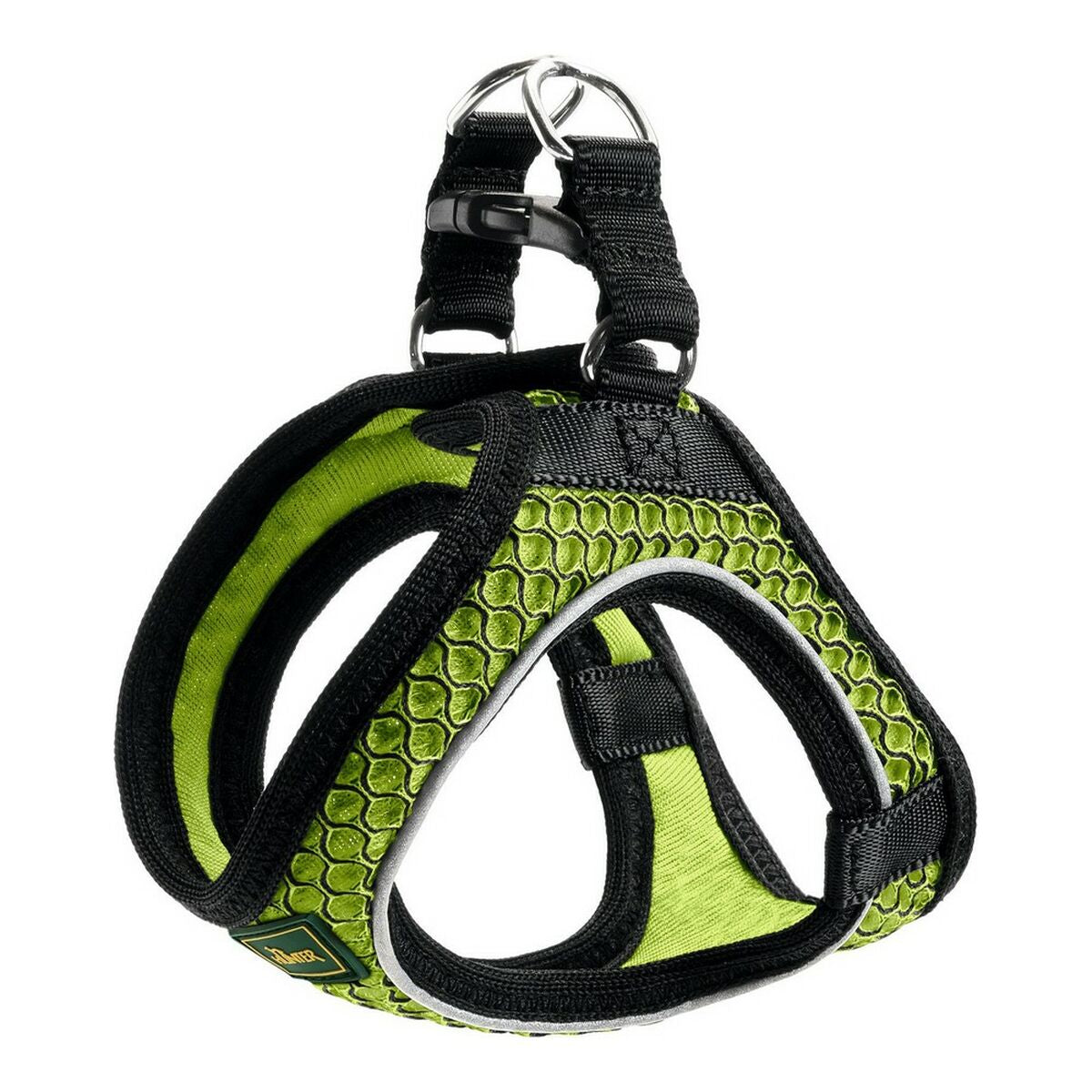 Hundegeschirr Hunter Hilo-Comfort Neongrün XS (35-37 cm)