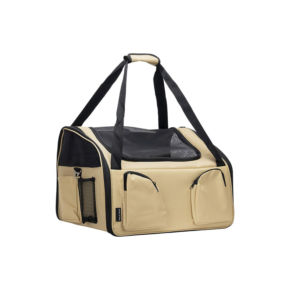 Tasche für Haustiere PS1307BEM Beige (Größe M)