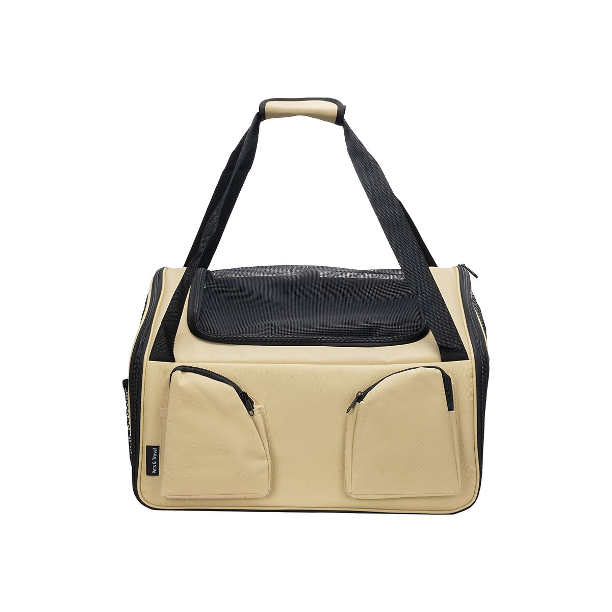 Tasche für Haustiere PS1307BEM Beige (Größe M)