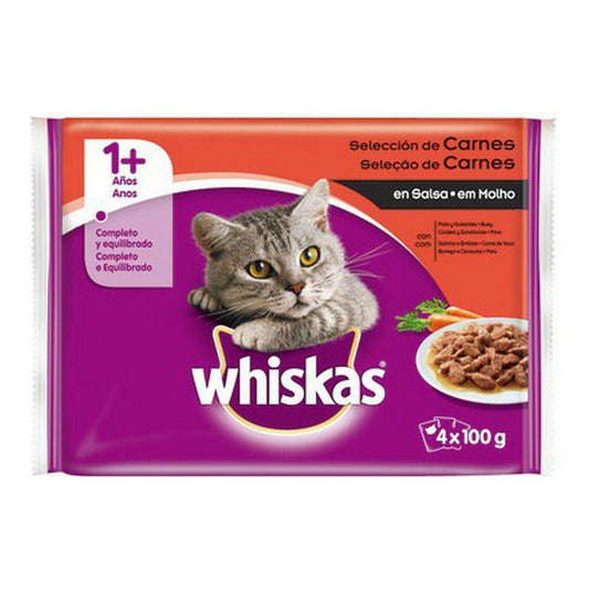 Katzenfutter Whiskas C-72245 (4 x 100 g)
