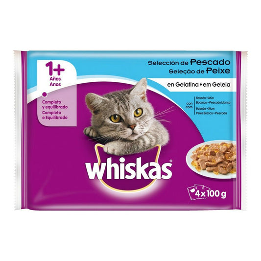 Katzenfutter Whiskas 150810 (4 x 100 g)