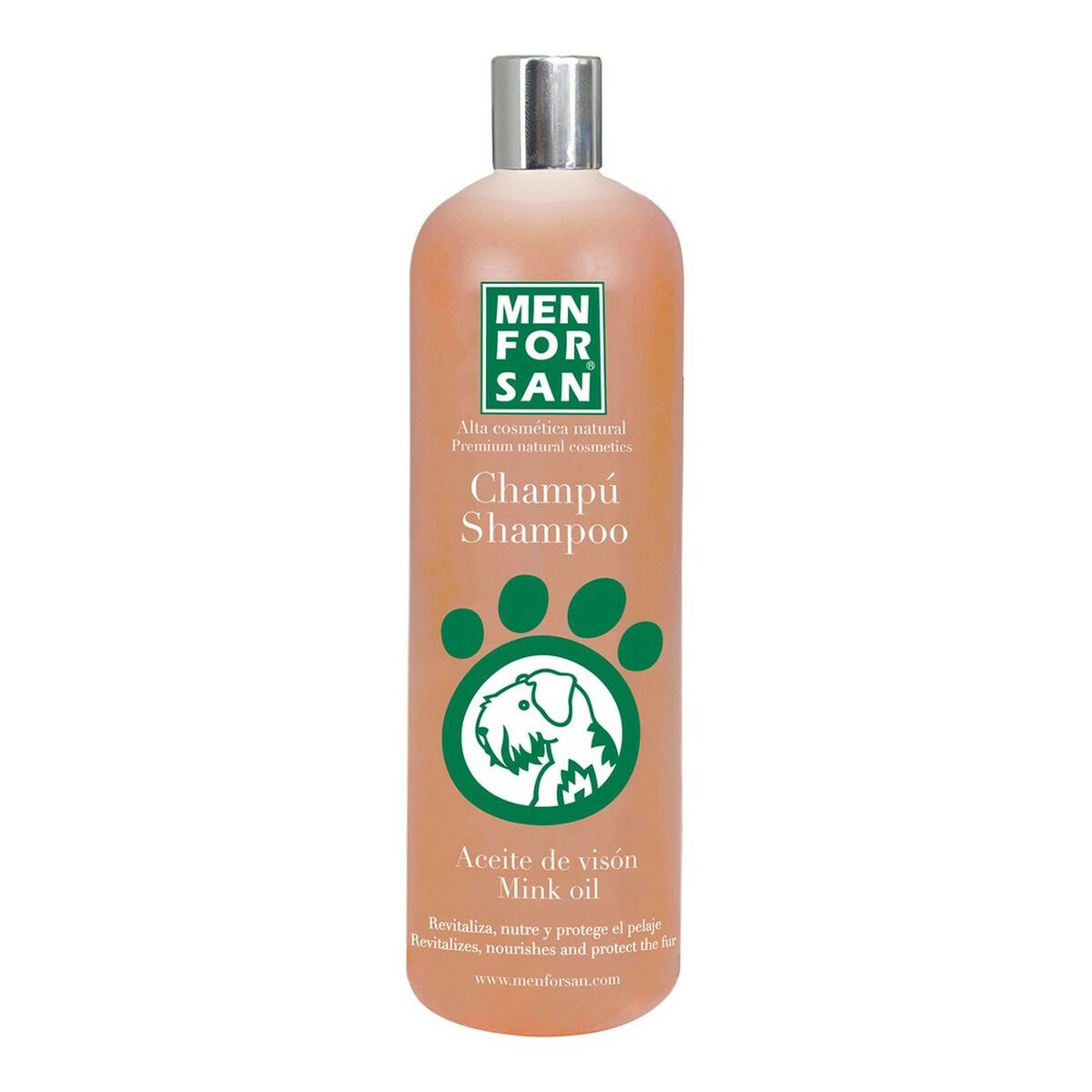 Shampoo Menforsan Hund Nerzöl 1 L
