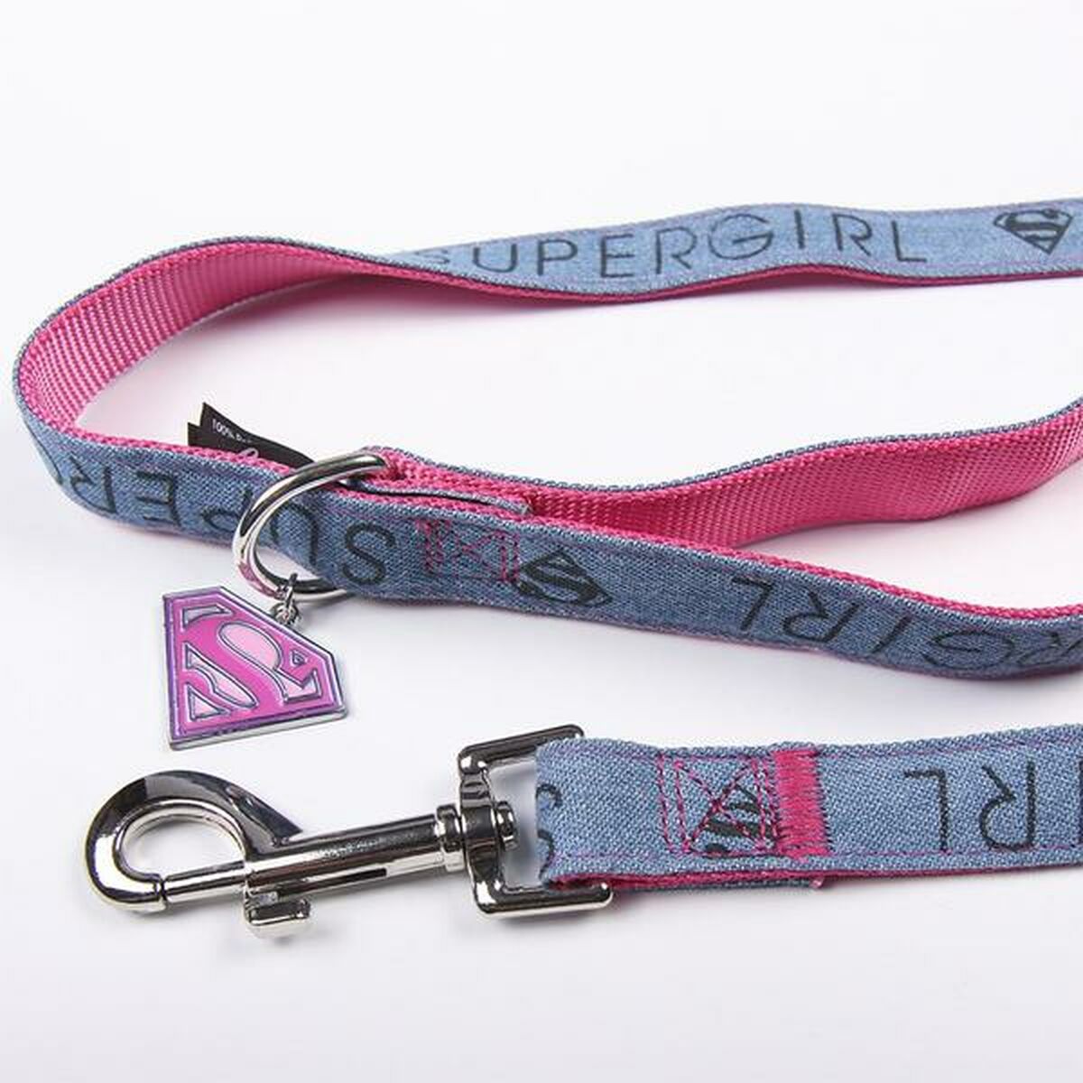 Hundeleine Superman Rosa M