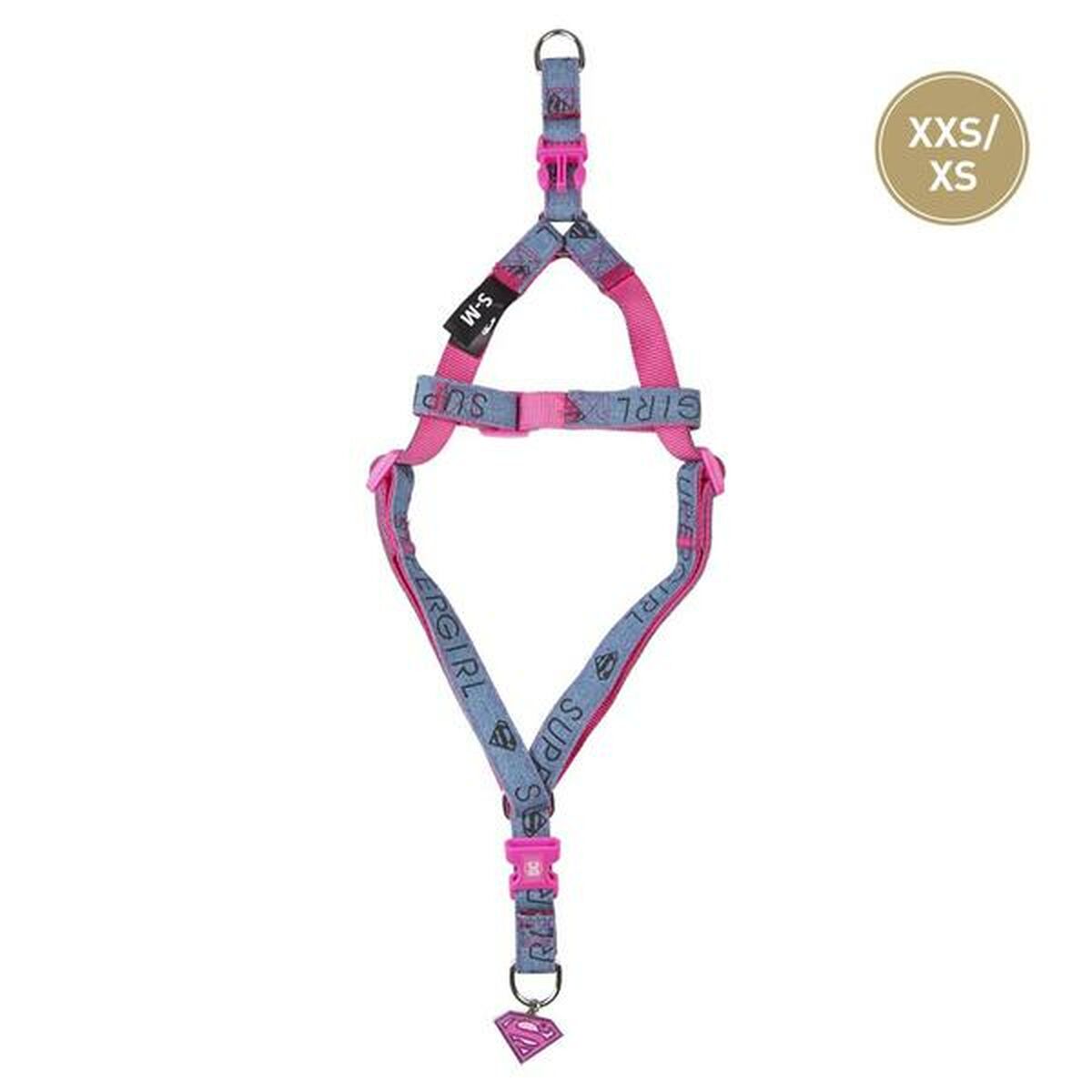 Hundegeschirr Superman XXS/XS Rosa