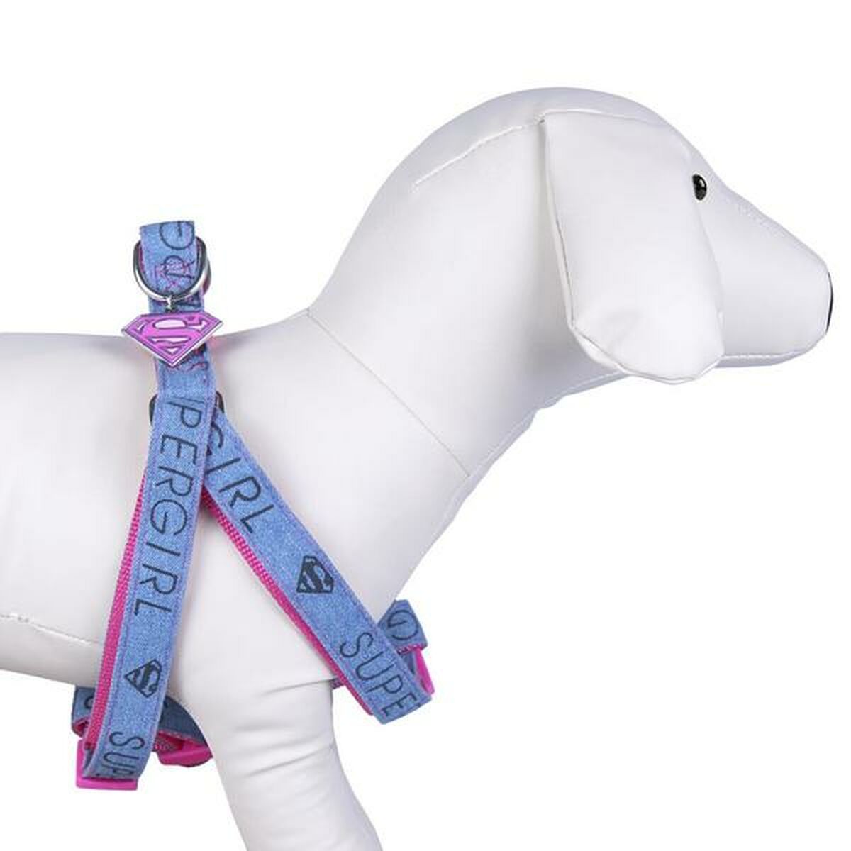 Hundegeschirr Superman XXS/XS Rosa