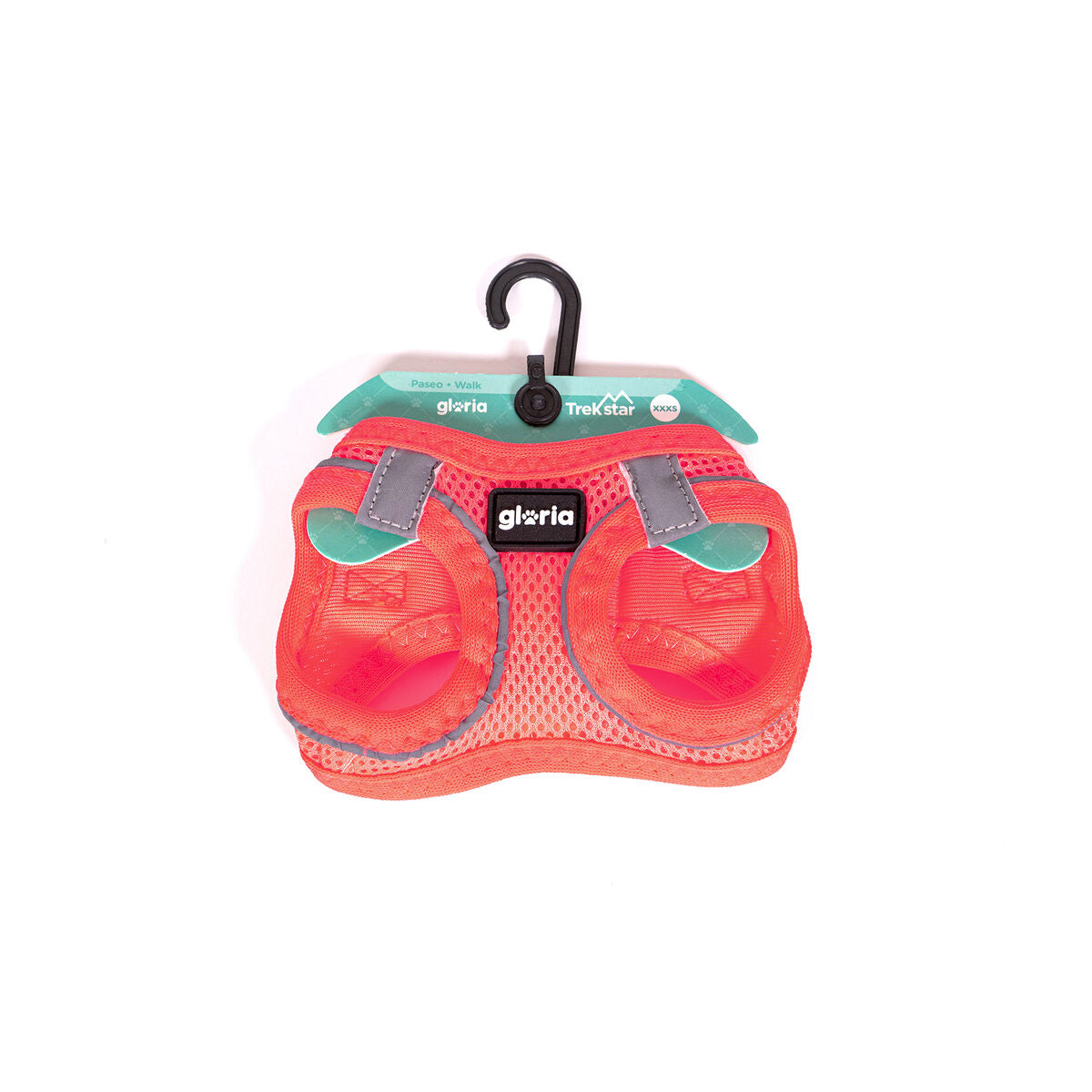 Hundegeschirr Gloria Trek Star 27-28 cm 31-34,6 cm Rosa XS