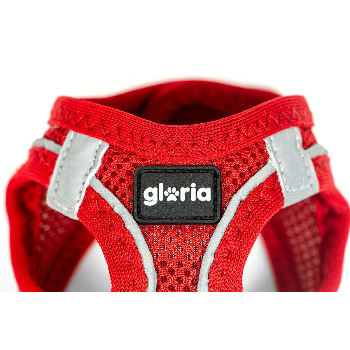 Hundegeschirr Gloria Trek Star 29,4-32,6 cm 41,4-43 cm Rot S