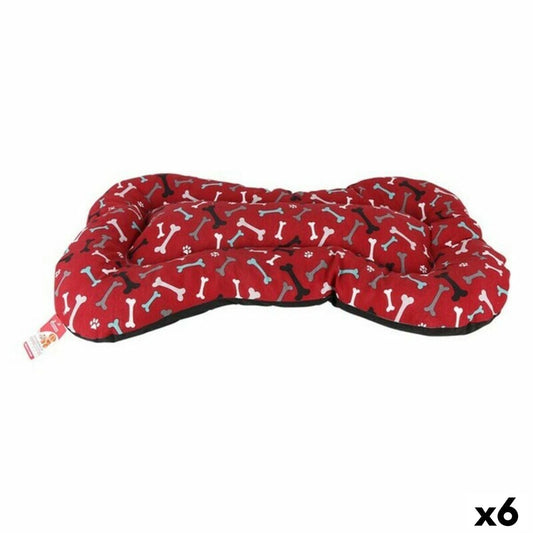 Haustierbettchen MCT mascotas 70 x 100 cm Textil Knochen 90 x 60 x 7 cm (6 Stück)