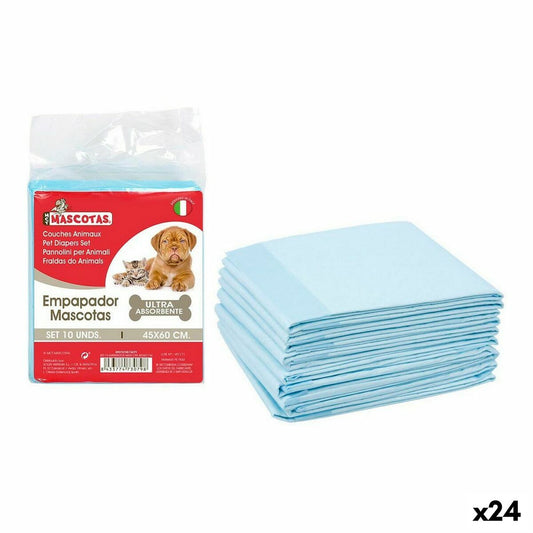 Saugende Unterlage MCT mascotas 45 x 60 cm (10 Stücke) (24 Stück) (10 pcs)(45 x 60 cm)