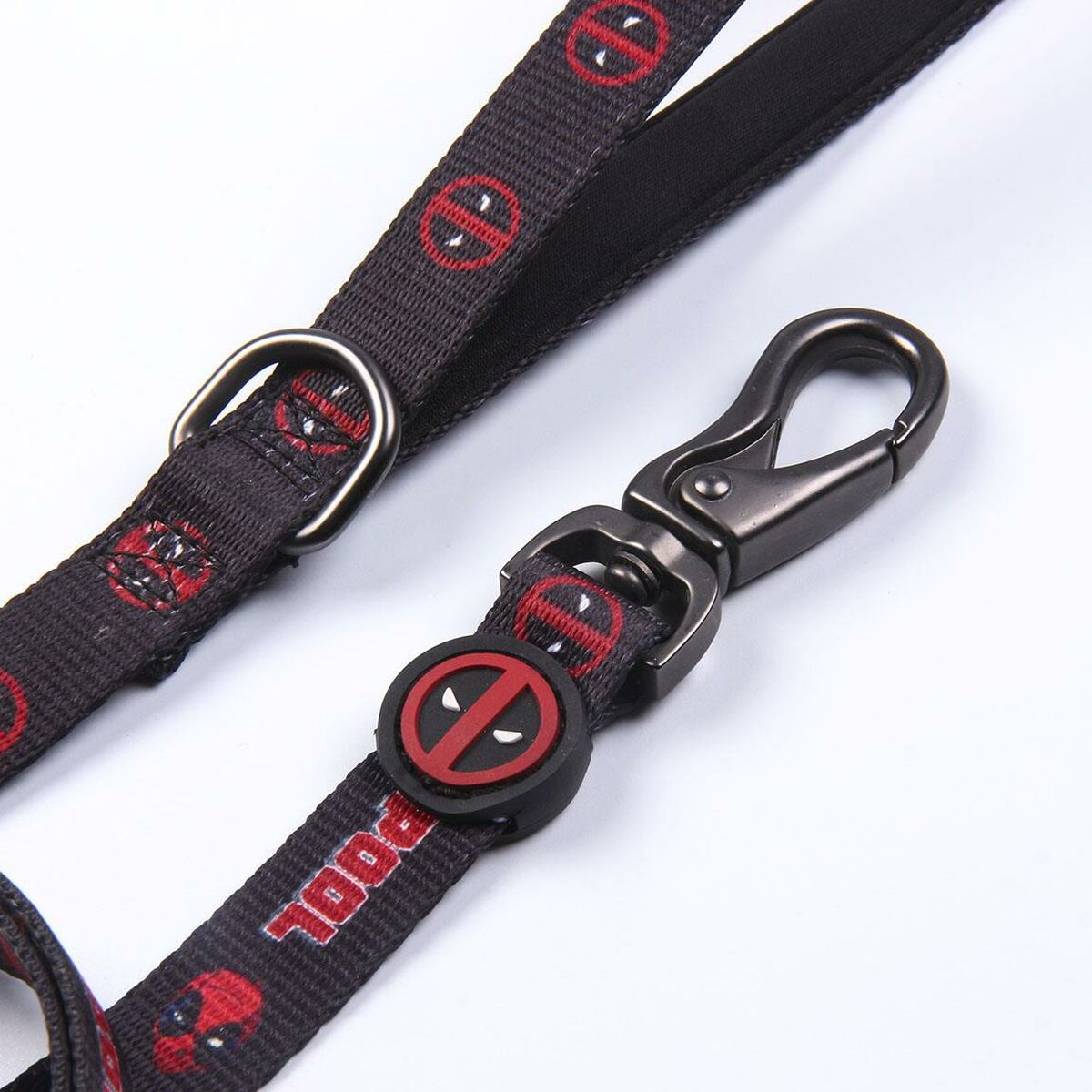 Hundeleine Deadpool Schwarz S