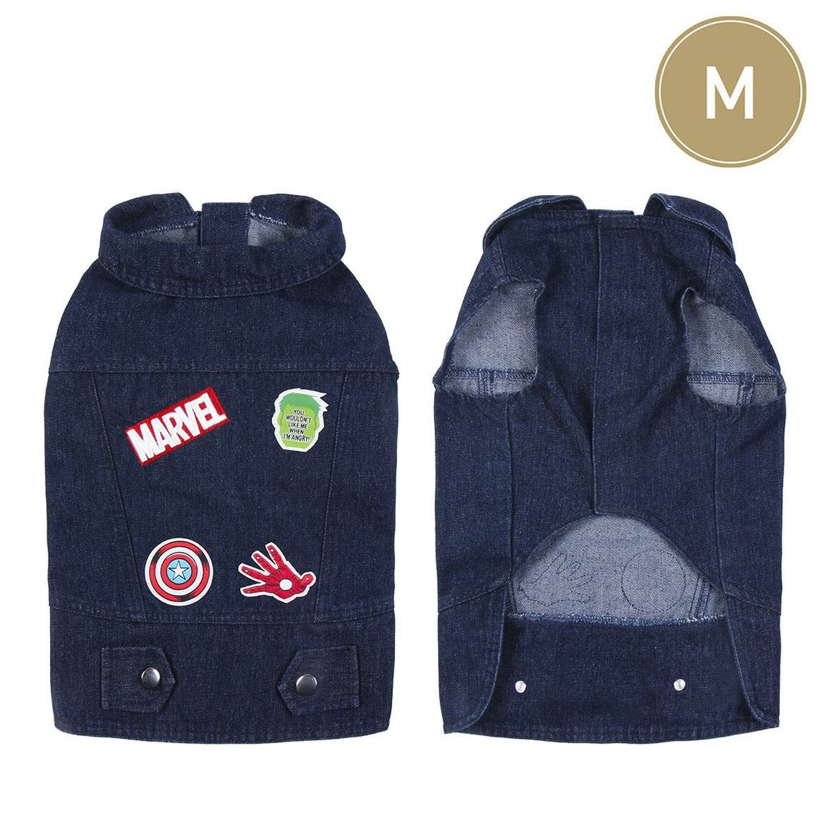 Hundejacke Marvel Blau M