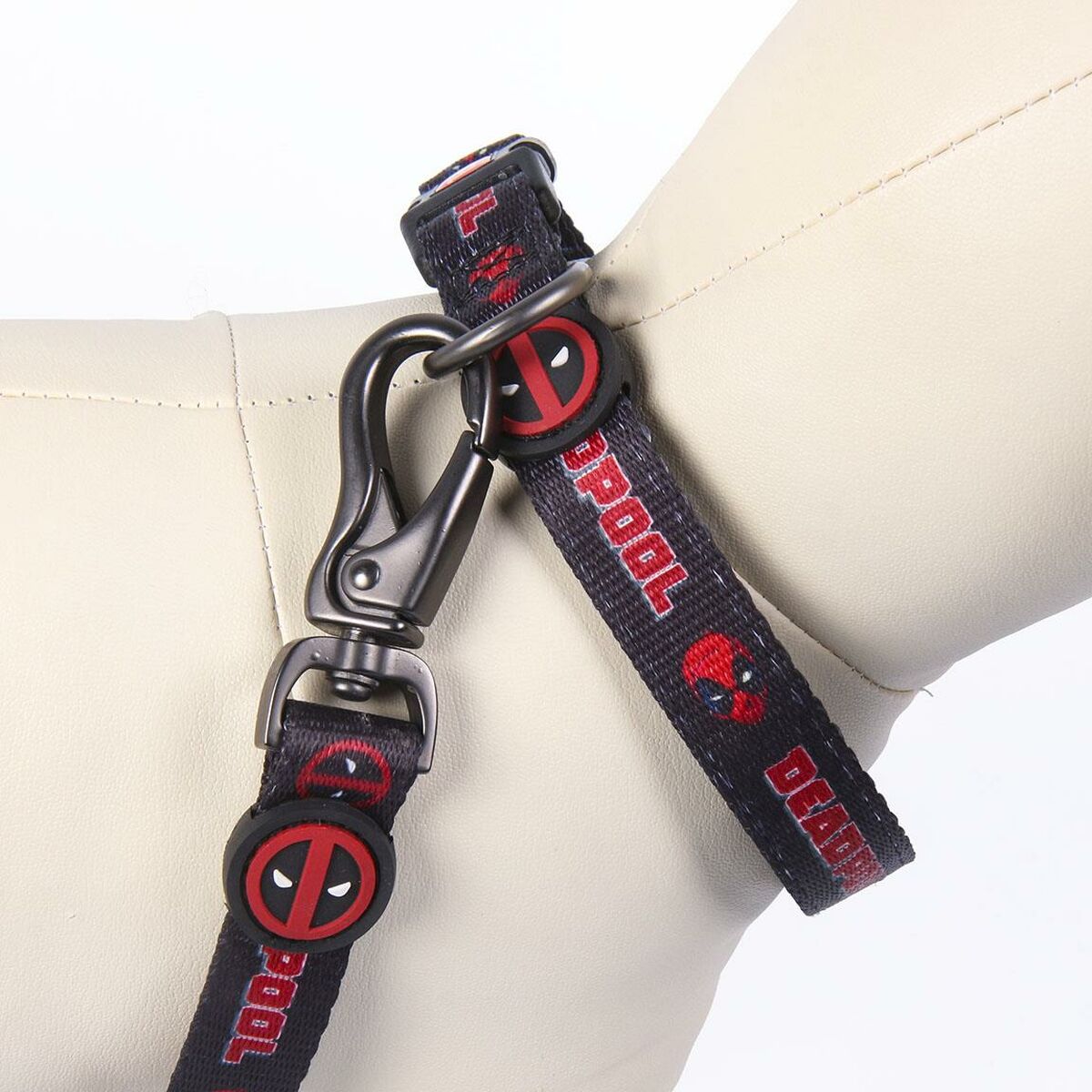 Hundehalsband Deadpool Schwarz XS/S