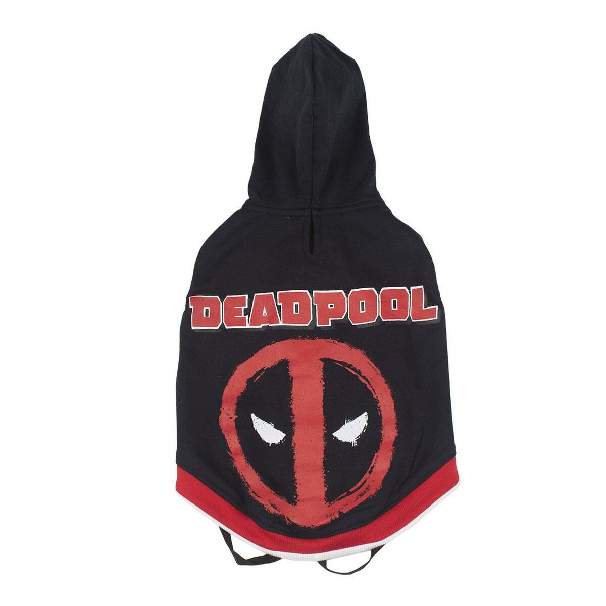 Hundepulli Deadpool L Schwarz