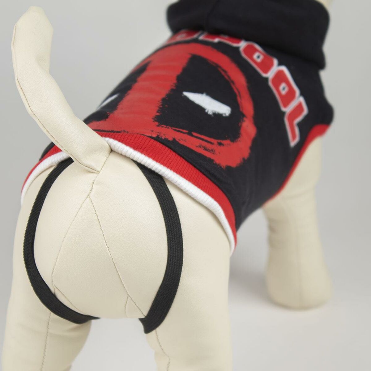 Hundepulli Deadpool L Schwarz
