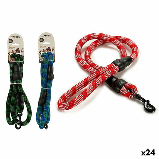 Hundeleine 125 x 7 x 1,5 cm (24 Stück)