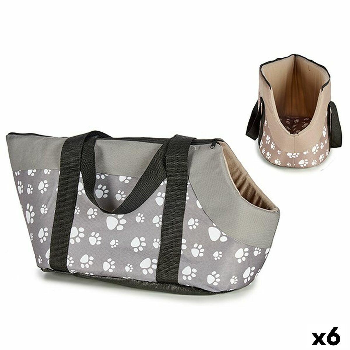 Tasche für Haustiere 26 x 22,5 x 55 cm (6 Stück)