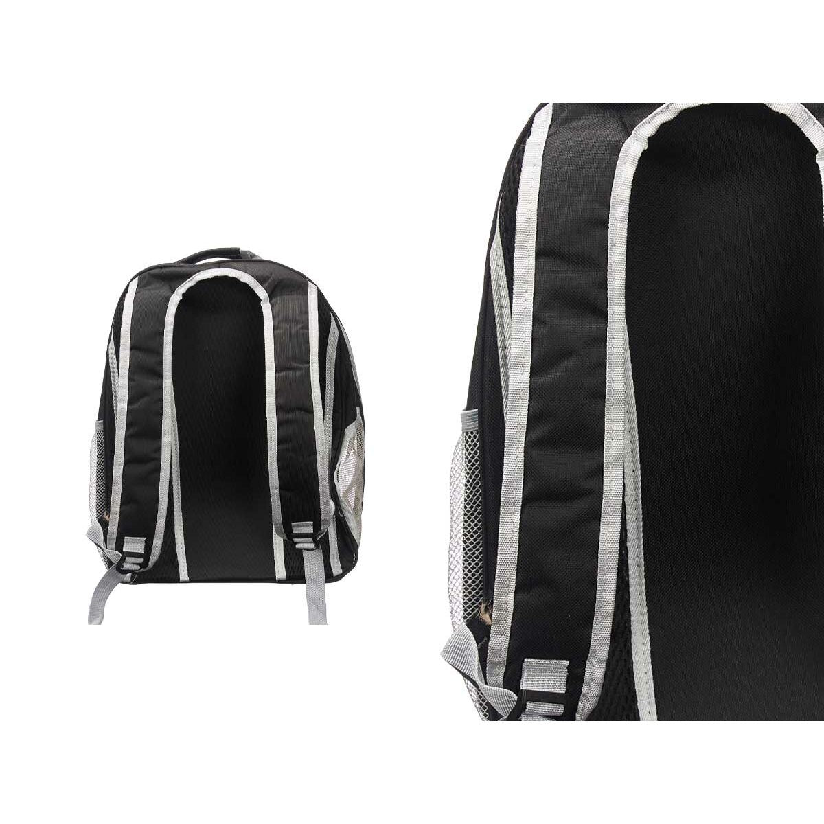Rucksack für Haustiere Schwarz Durchsichtig 33 x 12 x 42 cm