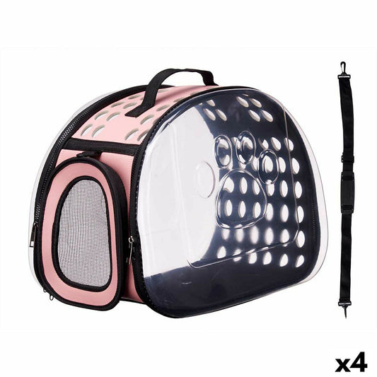 Transportbehälter Rosa Kunststoff 43 x 20 x 33 cm (4 Stück)