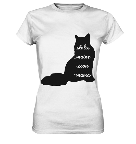 Stolze Maine Coon Mama - Ladies Premium Shirt