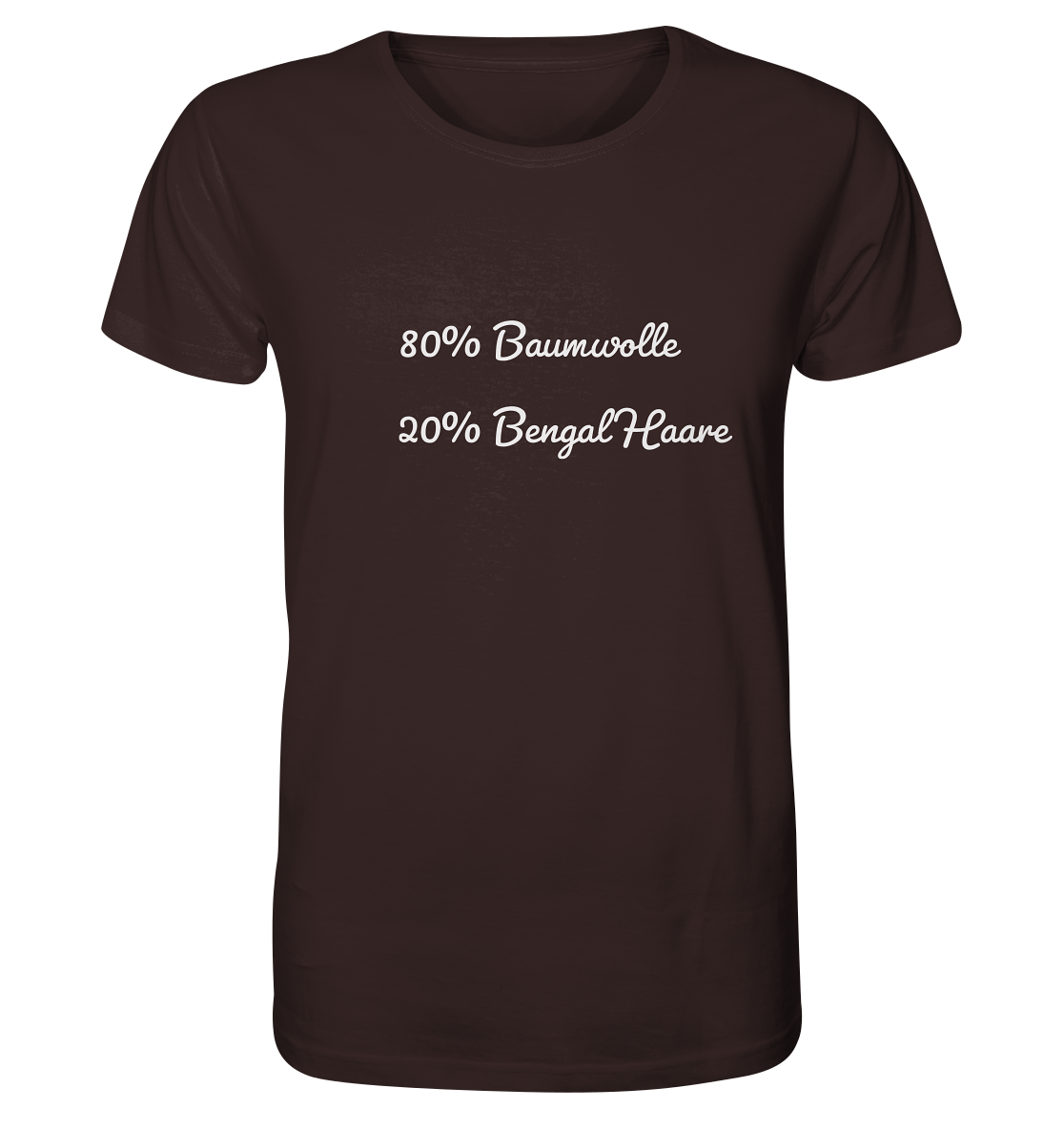 80% Baumwolle 20% Bengal Haare - Organic Shirt